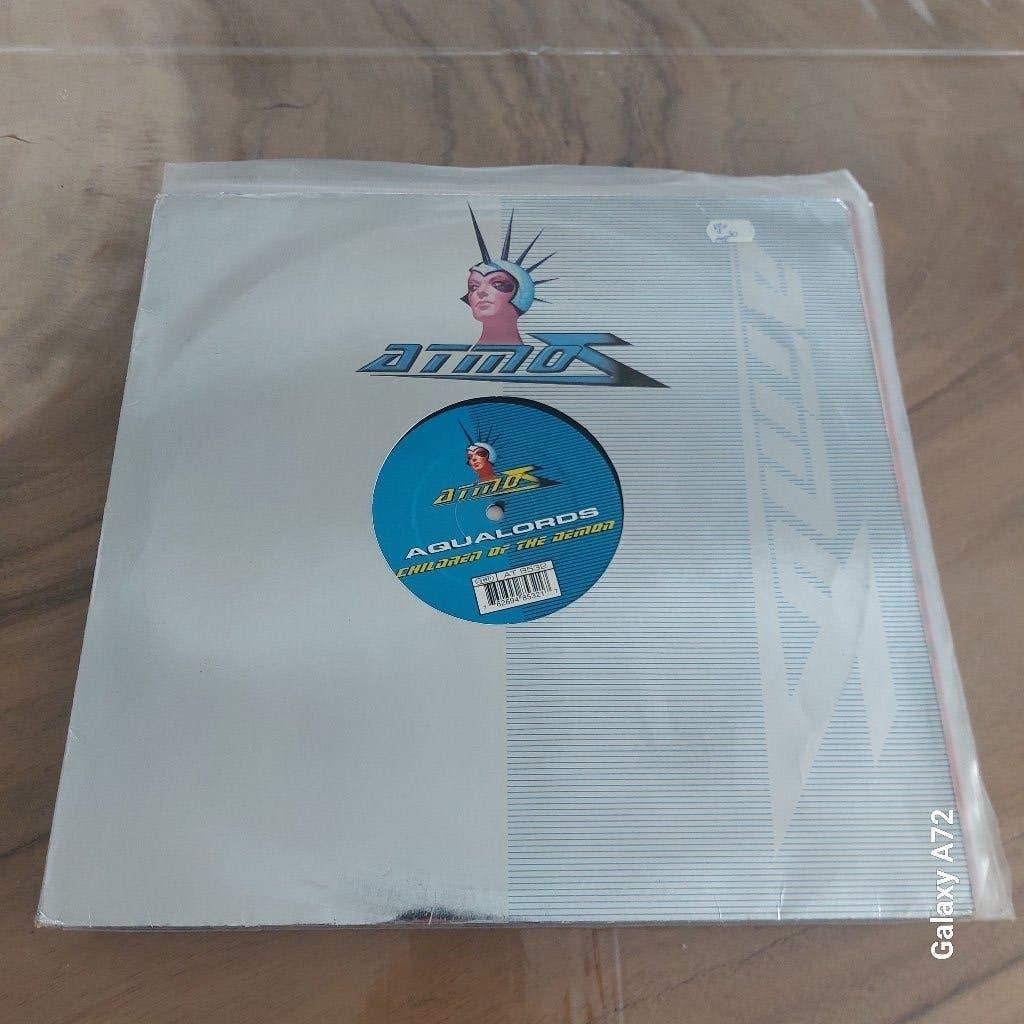 aqualords children of the demon 12 inch maxi, Cd's en Dvd's, Vinyl | Dance en House, Gebruikt, Trance, Ophalen of Verzenden, 12 inch