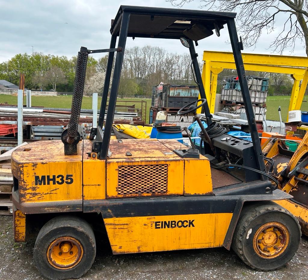 Dieselheftruck 3,5 T - Steinbock 1987, Zakelijke goederen, Machines en Bouw | Heftrucks en Intern transport, Heftruck, Diesel