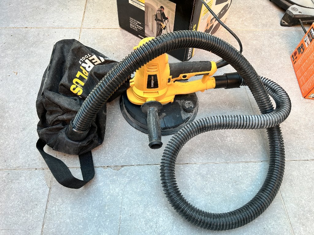wandschuurmachine Powerplus, Bricolage & Construction, Outillage | Ponceuses, Utilisé, Enlèvement