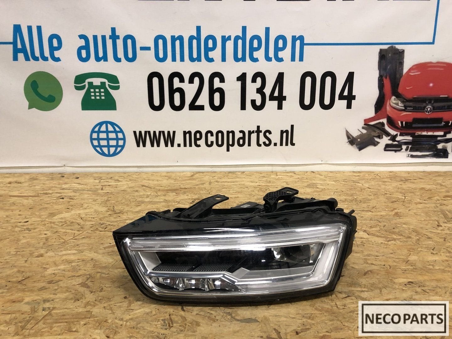 AUDI Q3 SQ3 8U VOL LED KOPLAMP LINKS 8U0941033 ORIGINEEL, Gebruikt, -, -, -