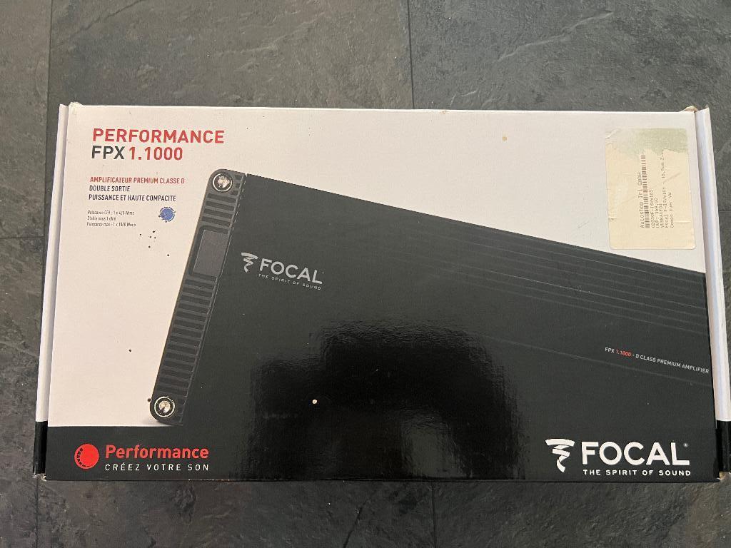 Focal fpx 1.1000, Ophalen of Verzenden, Zo goed als nieuw