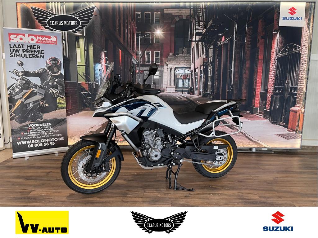 CF MOTO 800MT Explore new White, Éclairage LED, Tourisme, Entreprise, Plus de 35 kW
