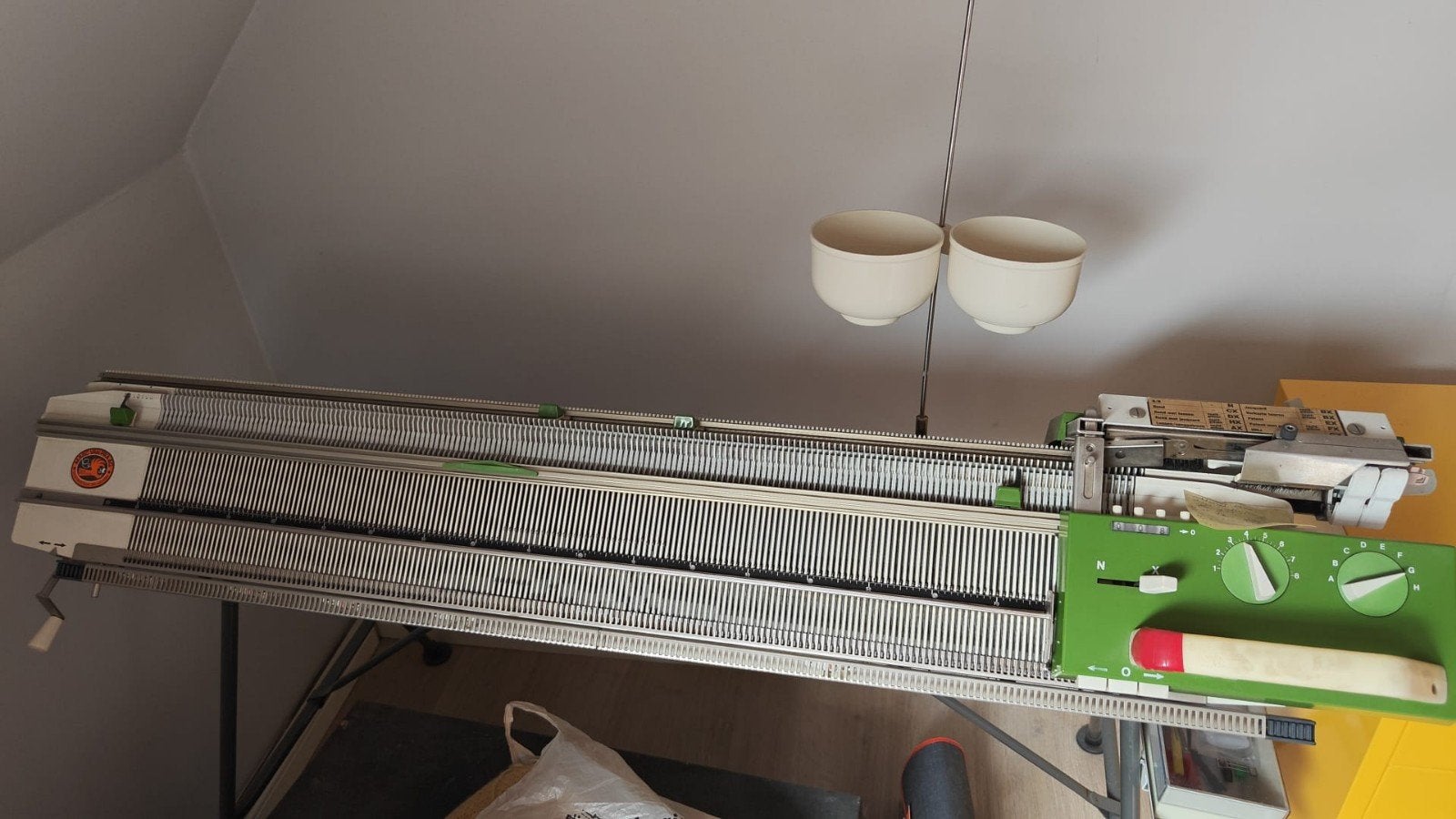 Breimachine Passap Duomatic 80, Hobby en Vrije tijd, Ophalen, Gebruikt, Breien, Machine