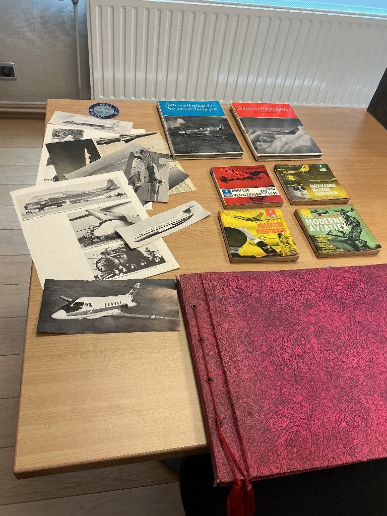 Luchtvaart verzameling 1967 1970, Ophalen, Gebruikt, Kaart, Foto of Prent