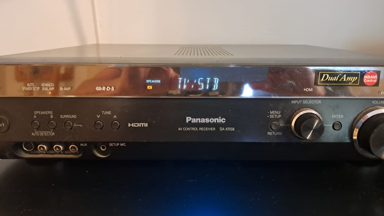 PanasonicHome Cinéma Control Receiver SA-BX500 7.1, Audio, Tv en Foto, Tuners, Ophalen, Zo goed als nieuw