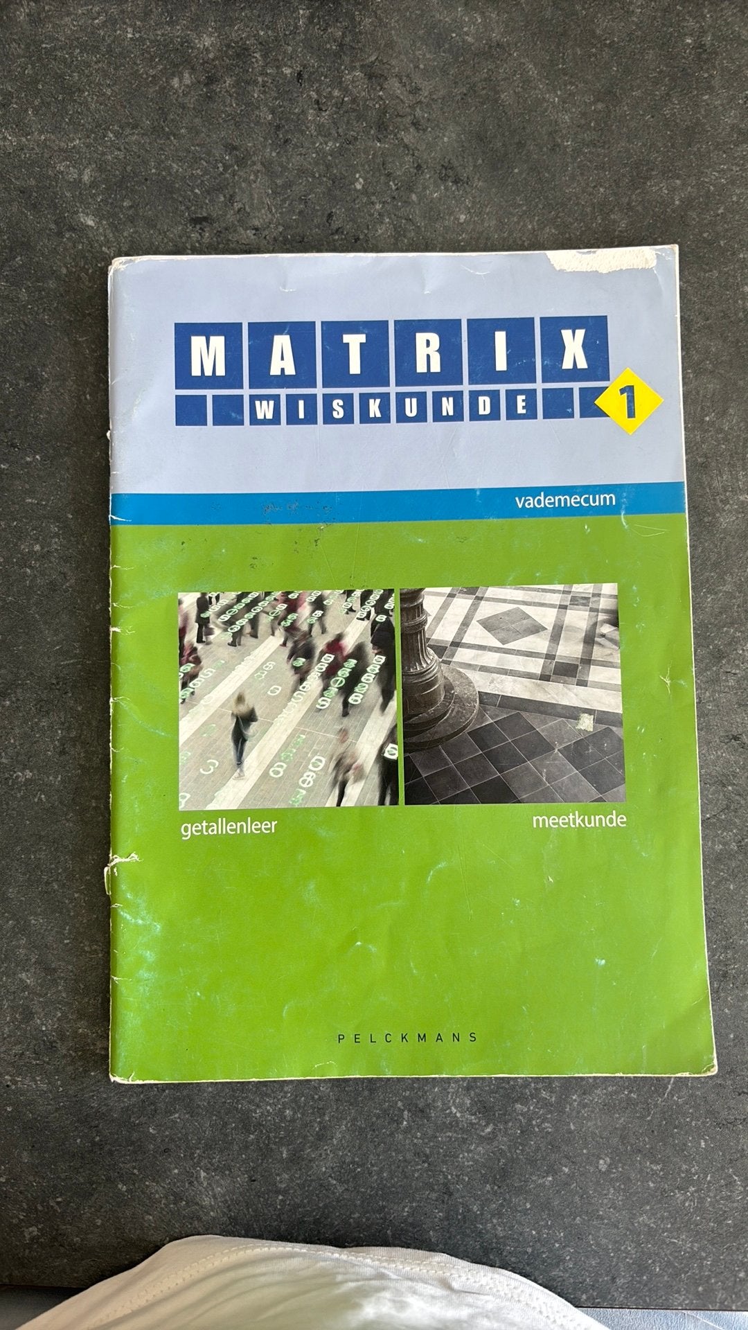 Matrix 1 Wiskunde Pelckmans getallenleer/meetkunde, Livres, Enlèvement ou Envoi, Comme neuf