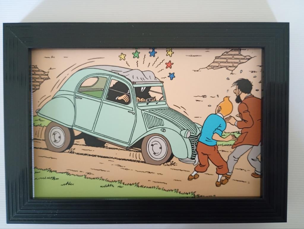 Kuifje, Antiek en Kunst, Kunst | Litho's en Zeefdrukken, Ophalen of Verzenden