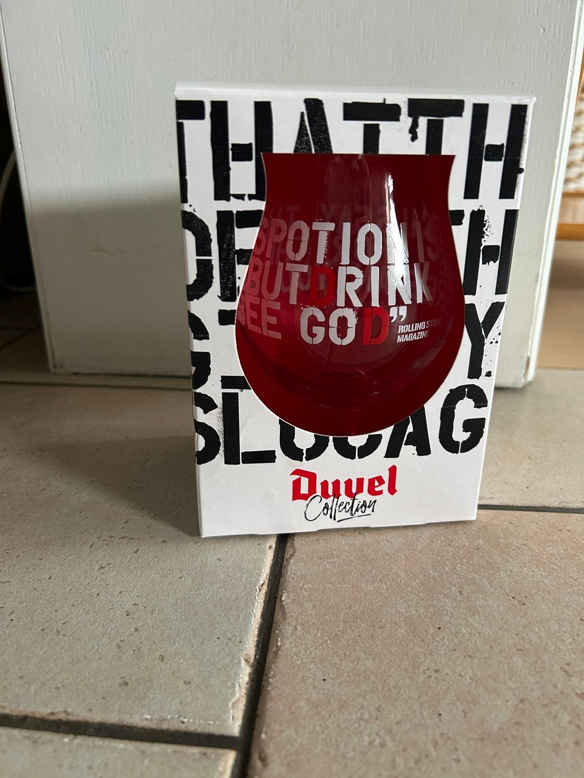 Michel Moortgat duvelglas, Verzamelen, Ophalen of Verzenden, Nieuw, Glas of Glazen, Duvel