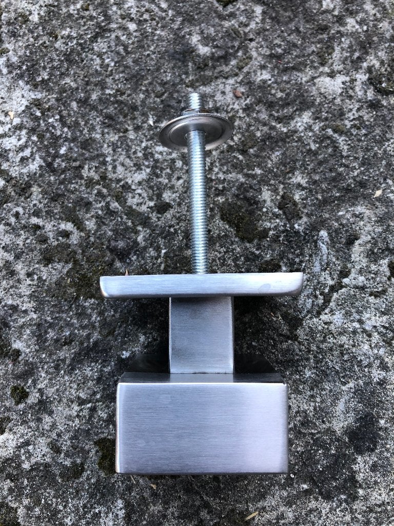 deurtrekker, Doe-het-zelf en Bouw, Ophalen of Verzenden, Zo goed als nieuw, Inox, Klink of Kruk