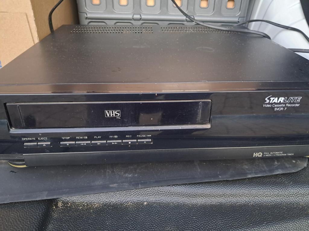 Vidéo Cassette Recorder SVCR-7 Starlite., Enlèvement