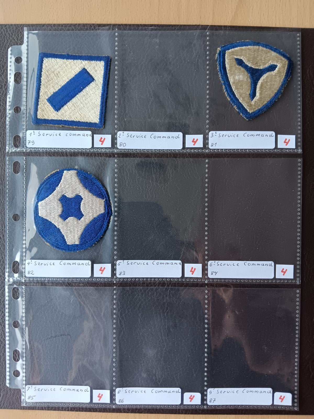 us ww2 patches, Enlèvement ou Envoi