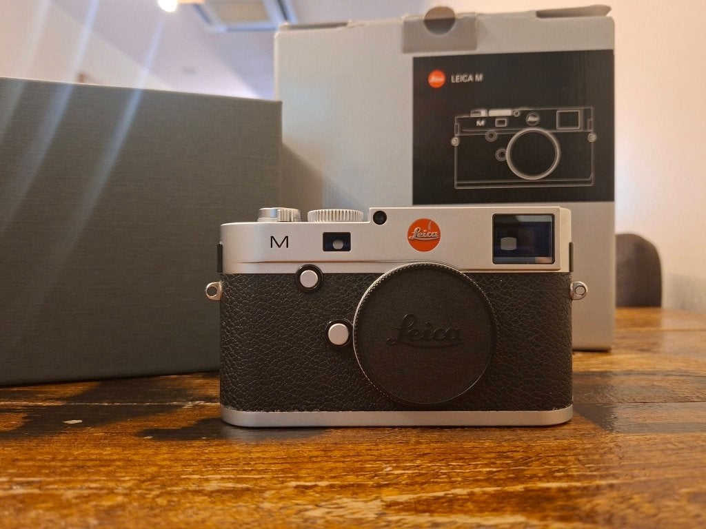Leica M (Typ 240) Silver Chrome – Boîte complète – Bon état, Enlèvement ou Envoi