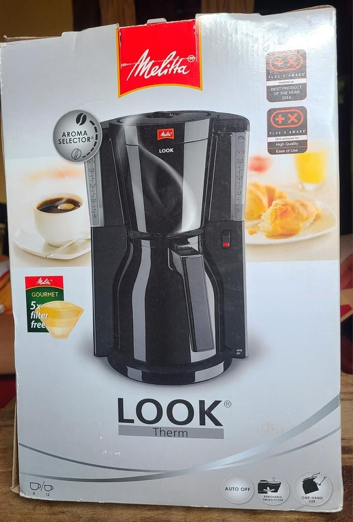 Melitta Look IV Therm Noir 1011-10, Enlèvement, Cafetière