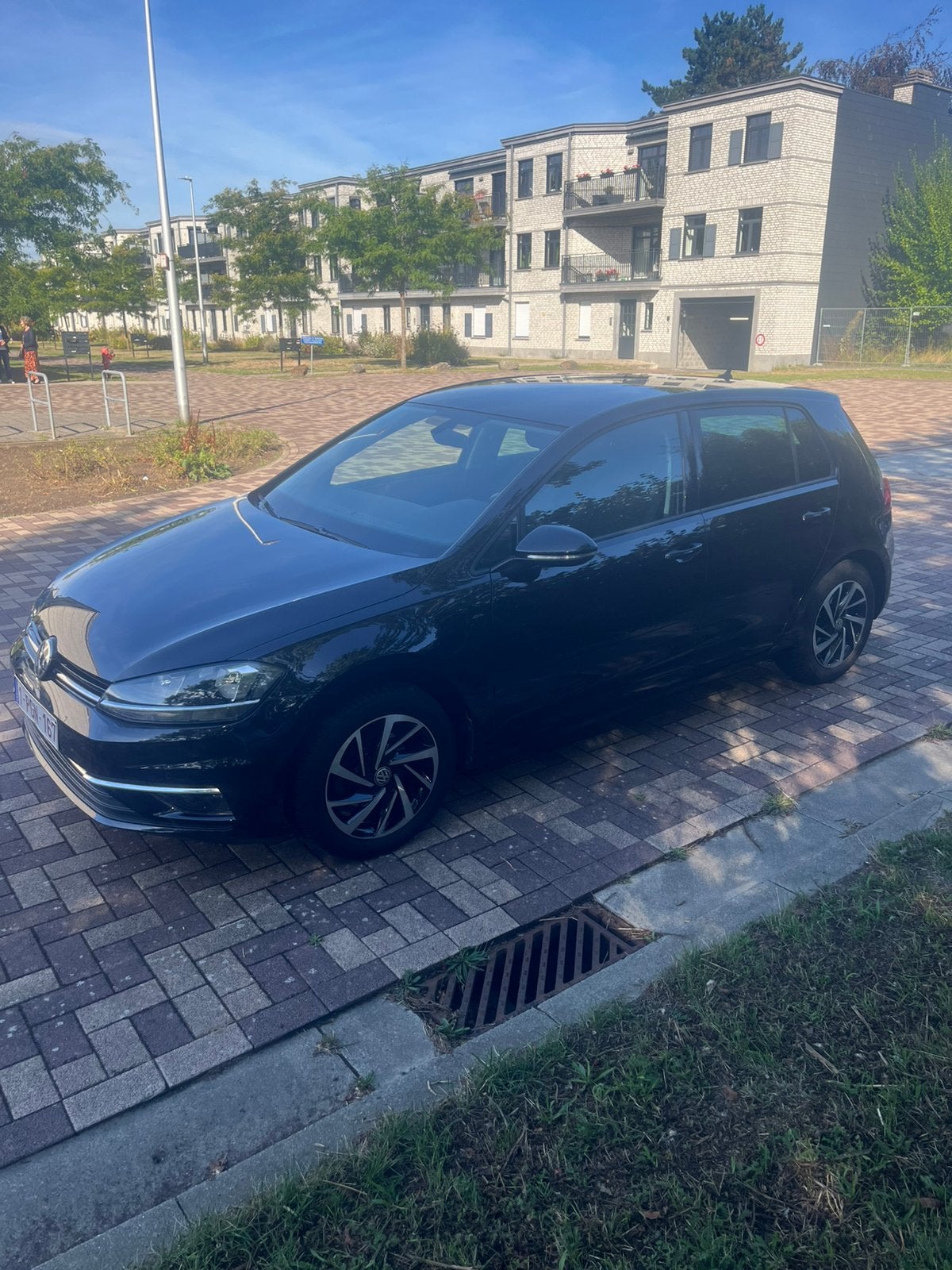 VW7 1.0 TSI  2018 join uitvoering, 4 zetels, Stof, Zwart, 5 deurs