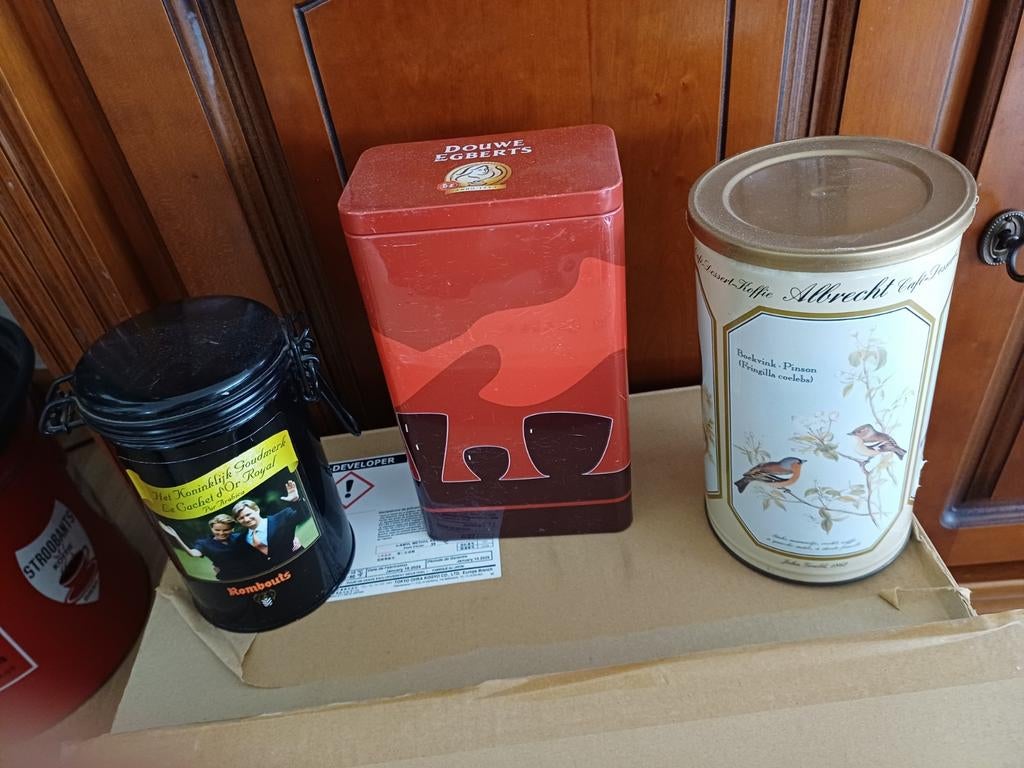 Koffieblikken, Verzamelen, Ophalen of Verzenden