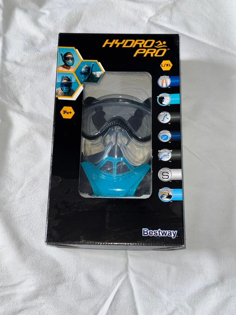 73. Hydro Pro duikbril Dreamland snorkelen !! NIEUW !!, Enlèvement ou Envoi, Neuf, Ensemble de tuba