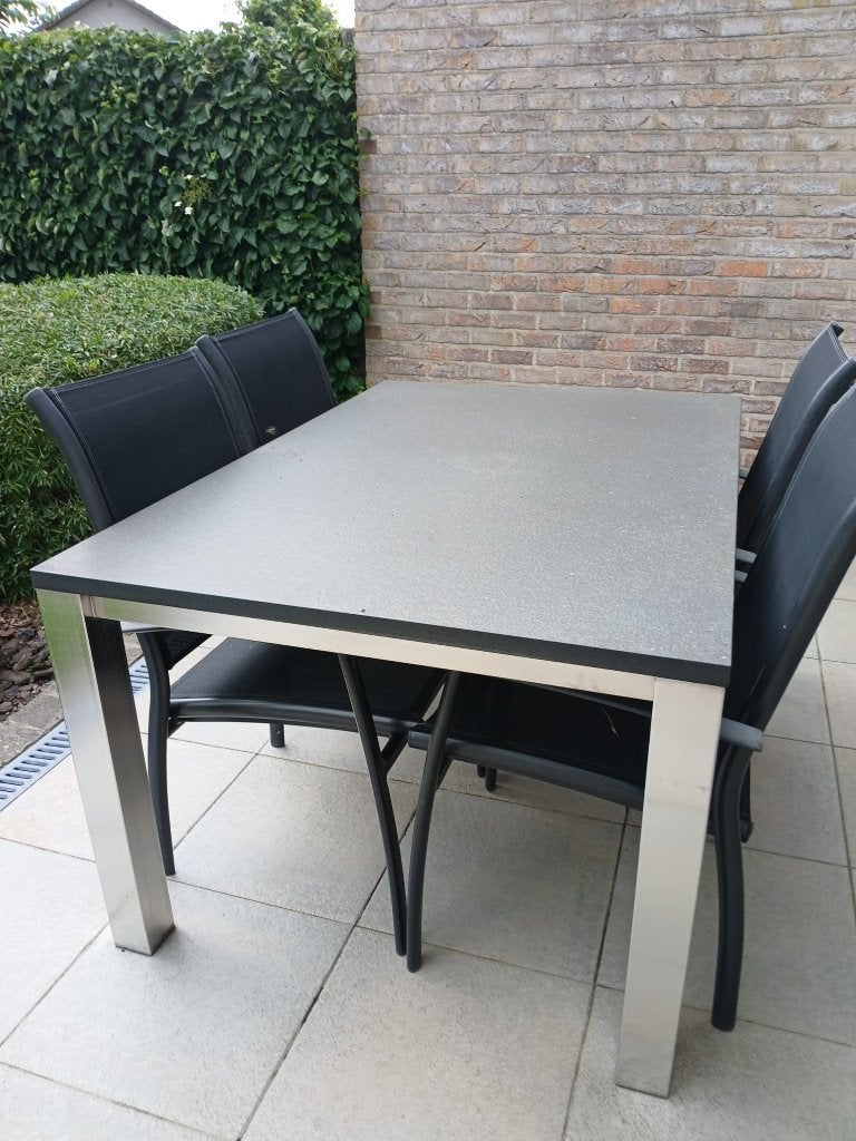 Table de jardin, Enlèvement, Comme neuf, Rectangulaire