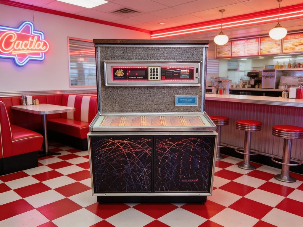 Schuurvondst Seeburg Jukebox - Nagezien en Gepoetst., Verzamelen, Ophalen, Gebruikt, 1970 tot heden, Seeburg