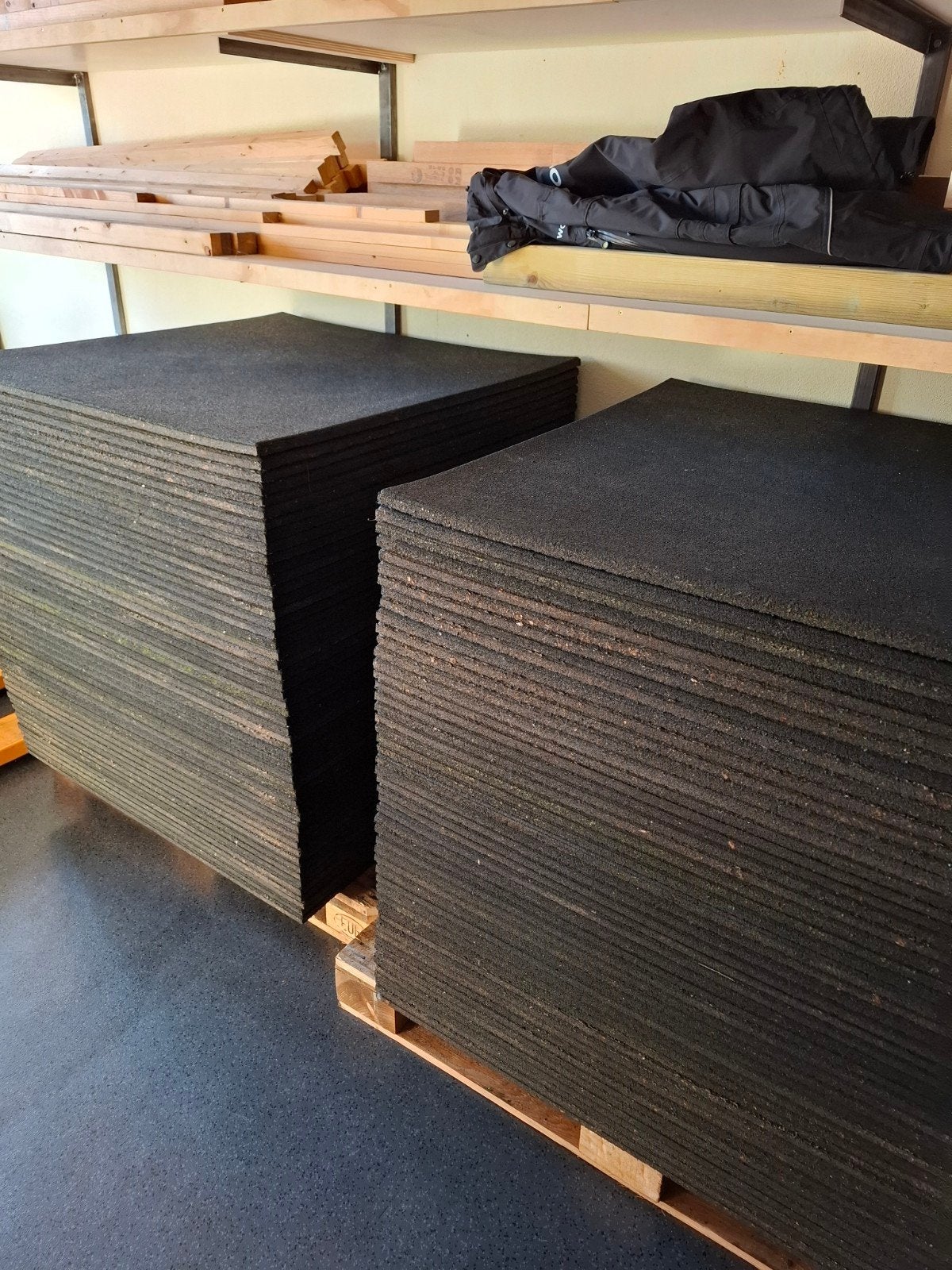 ️ Rubberen tegels 100x100x2 cm., Sport en Fitness, Ophalen