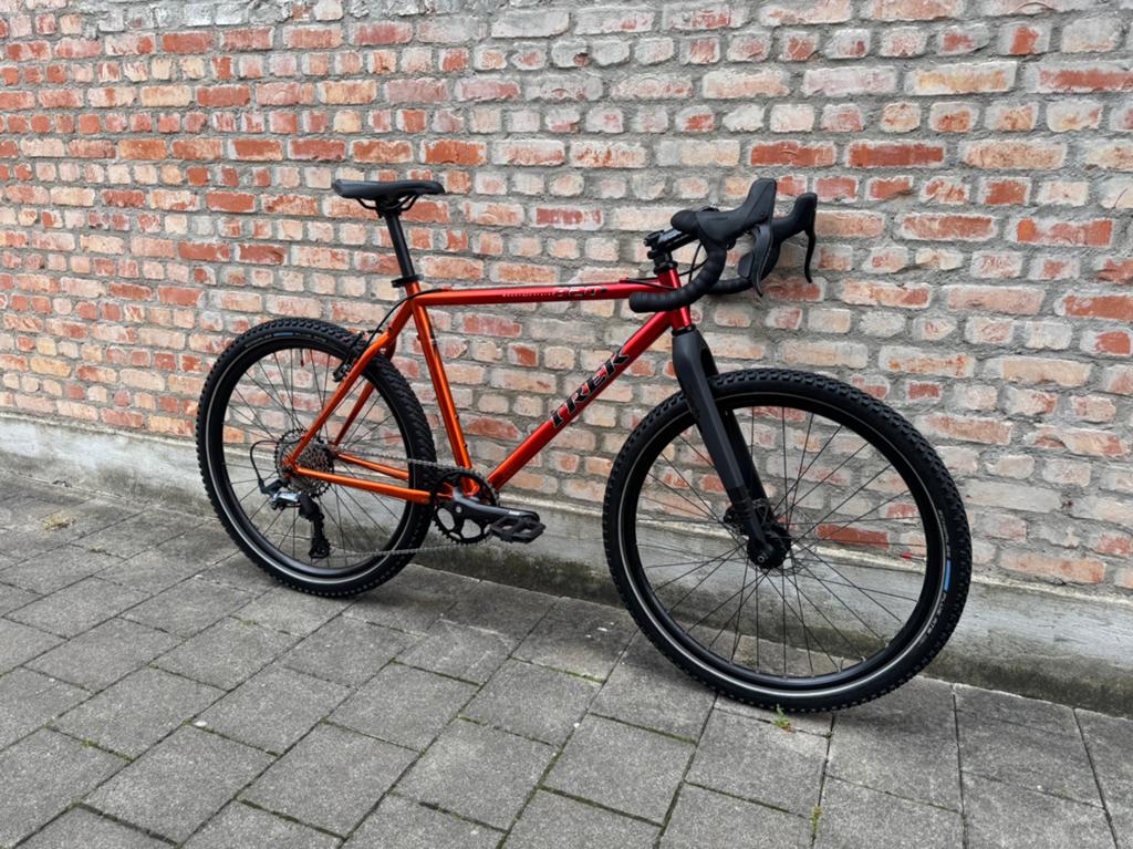 Trek Mountain trek 820 - retro 26 inch MTB gravel build, Fietsen en Brommers, Ophalen, Zo goed als nieuw, Trek, Geen vering