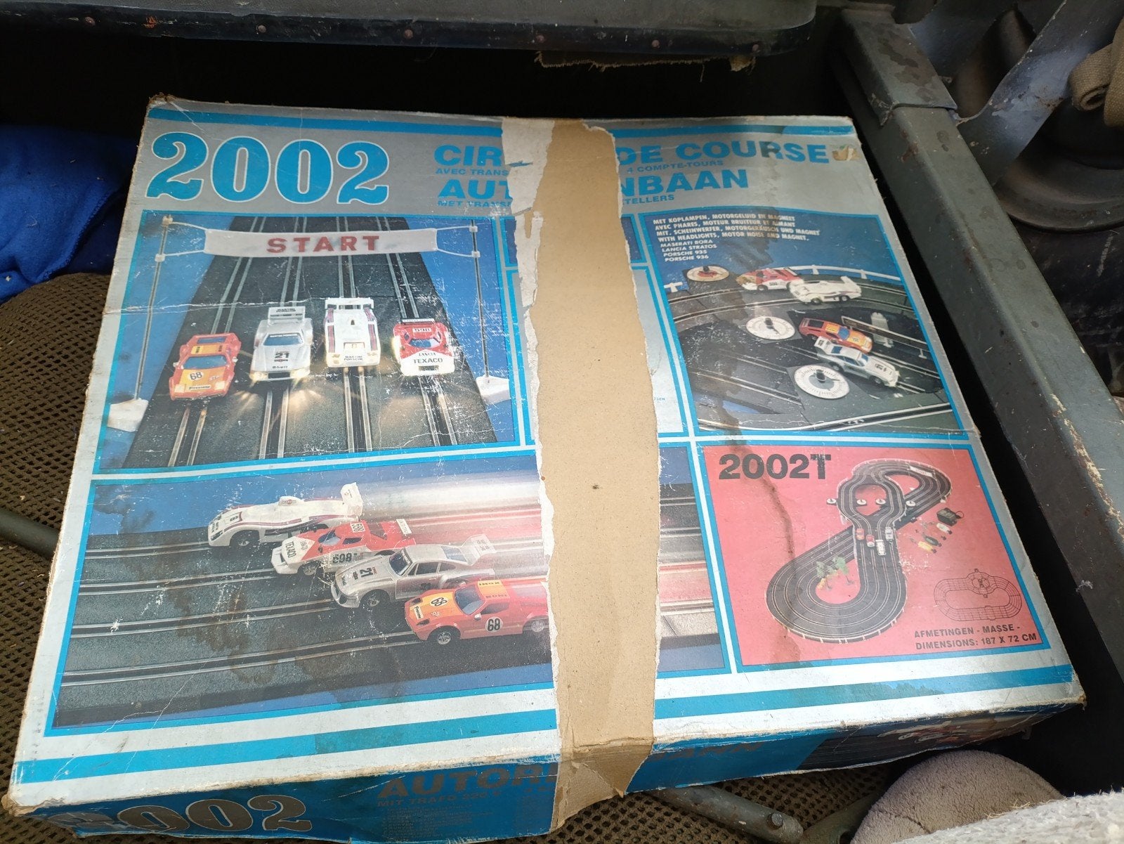 vintage racebaan, Enlèvement ou Envoi, Utilisé