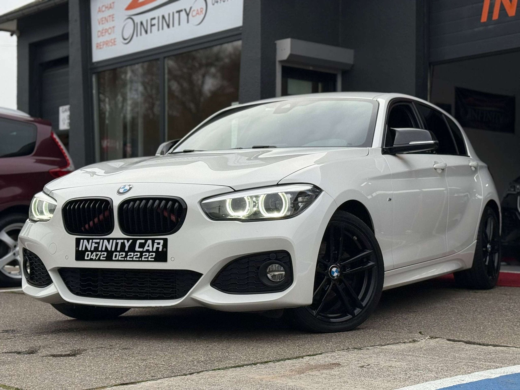 BMW 1 Serie 116 116i Edition PACK M (bj 2018), Auto's, Alcantara, Wit, 5 deurs, 3 cilinders