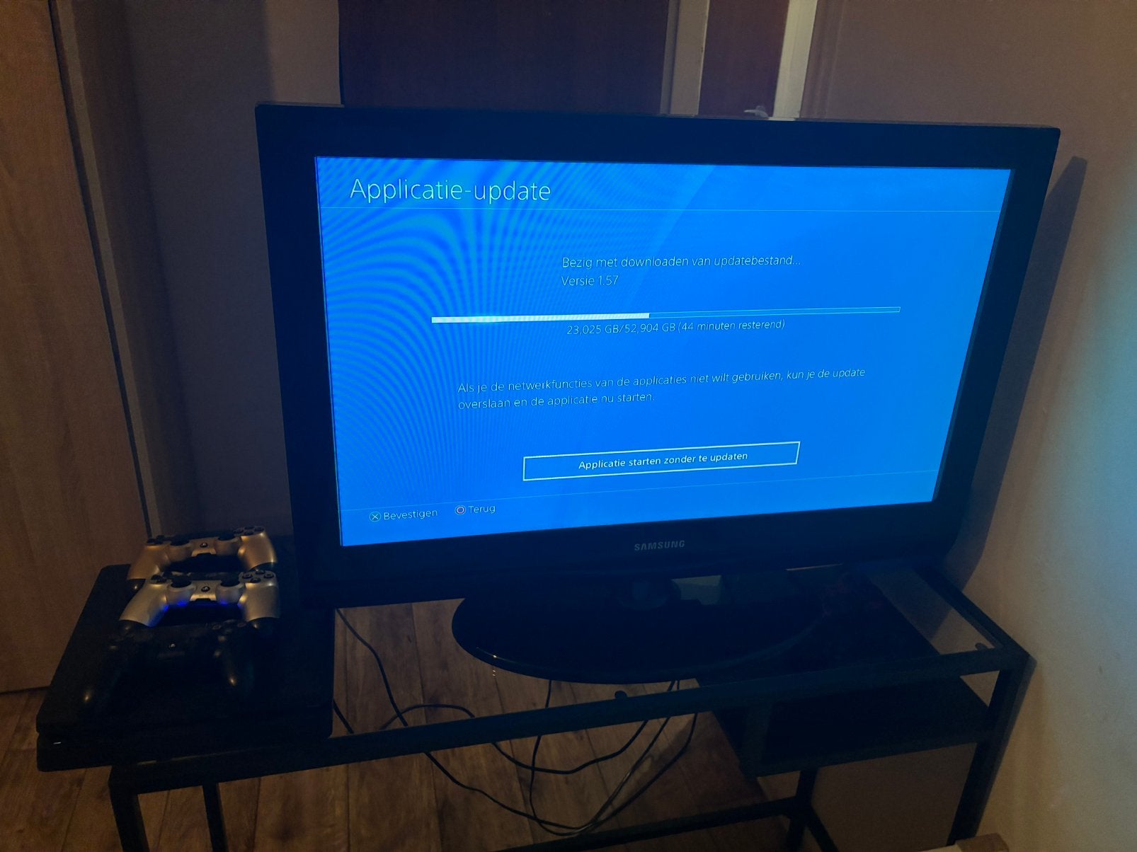 PlayStation 4 met 4 controllers en spelletjes, Ophalen of Verzenden, Zo goed als nieuw
