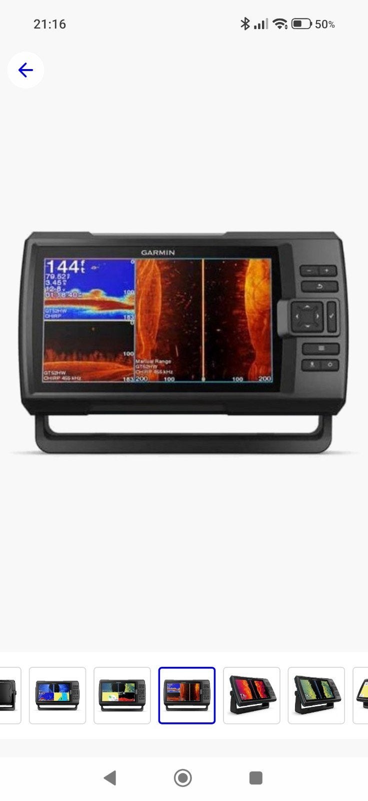 visvinder/dieptemeter, Ophalen of Verzenden, Gebruikt, Kaartplotter of Fish Finder