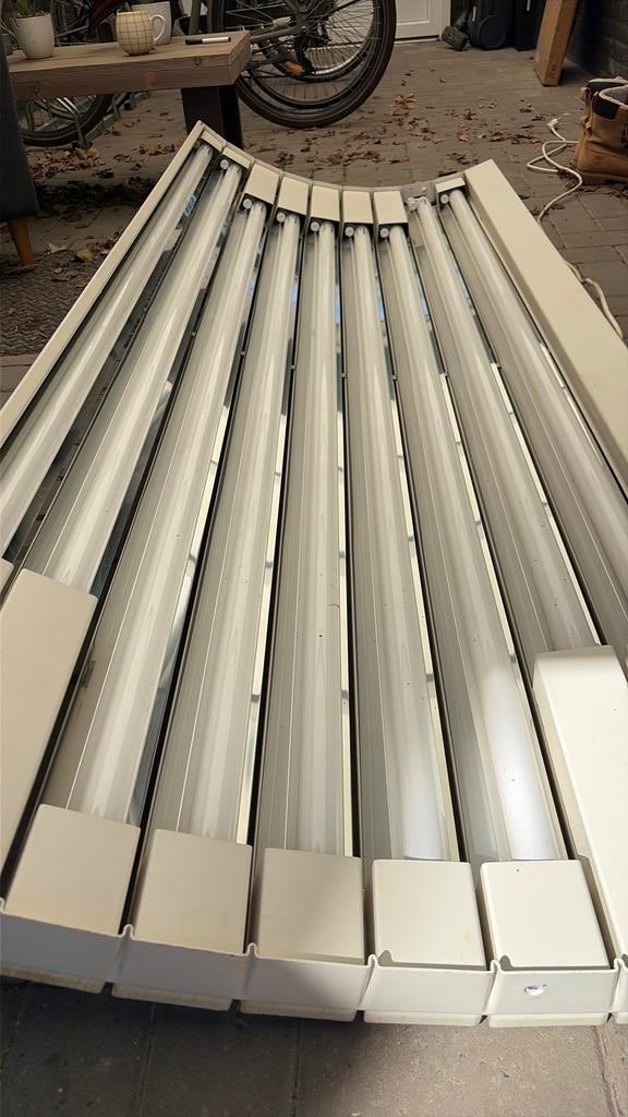 Zonnebanklampen Duo Power 100W, Elektronische apparatuur, Zonnebanken en Gezichtsbruiners, Ophalen, Zo goed als nieuw