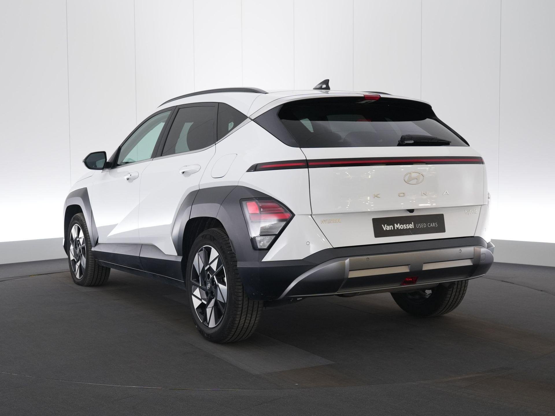 Hyundai Kona 1.6 GDi Hybrid Feel 6-DCT CAMERA - APPLE CARPLA, Auto's, Hyundai, Gebruikt, 2 kWh, 1600 cc, Wit