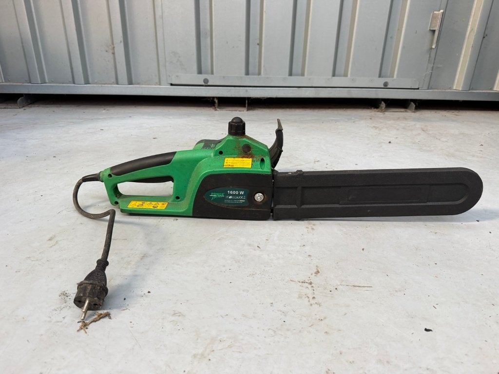Elektrische kettingzaag Power Plus – 1600 W, Ophalen, Gebruikt