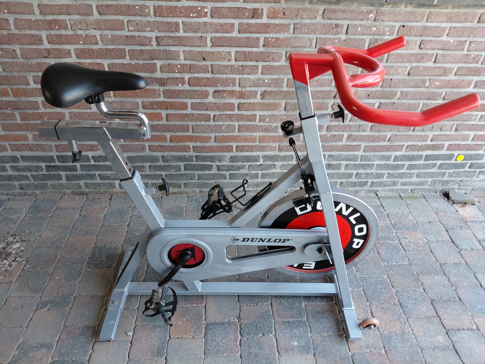 Spinningfiets Dunlop, Ophalen, Spinningfiets