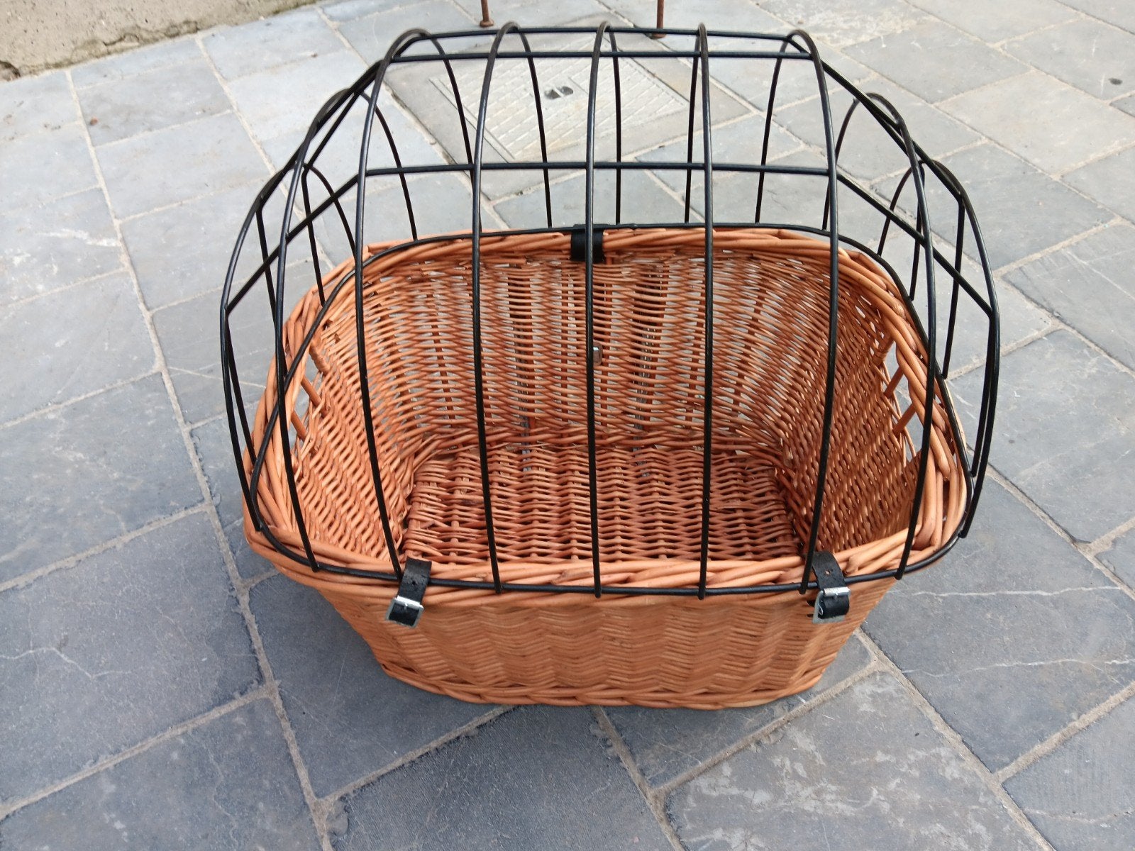fietsmand puppy of kleine hond, Ophalen of Verzenden, Zo goed als nieuw, Fietsmand, Stuurbevestiging