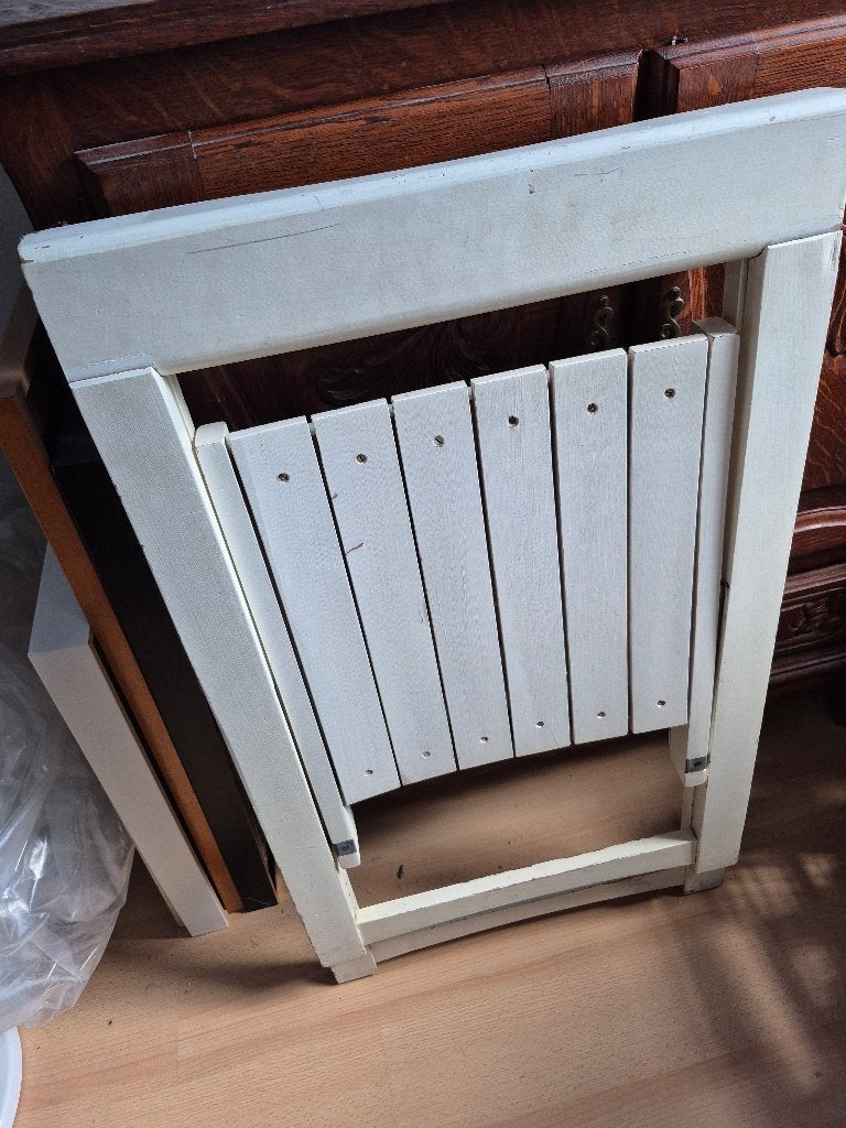 stoel, Enlèvement, Utilisé, Une, Bois
