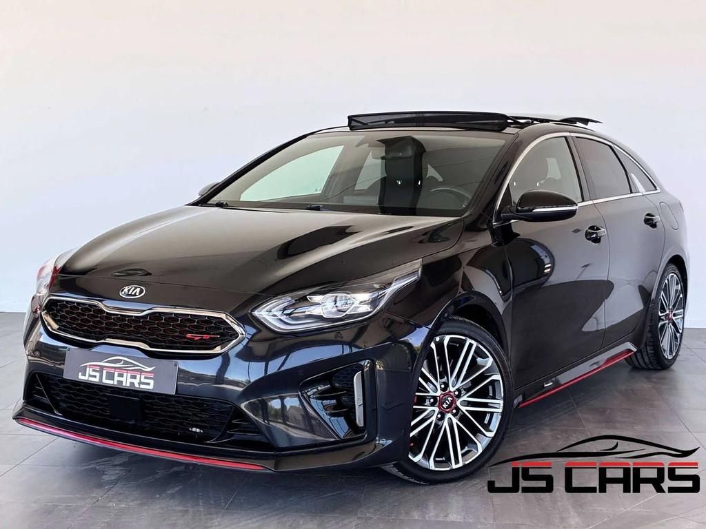 Kia ProCeed pro_cee'd GT 1.6 T-GDi DCT-GPS-T.OUVRANT-CARPLAY, Auto's, Kia, Automaat, Gebruikt, 4 cilinders, Alcantara