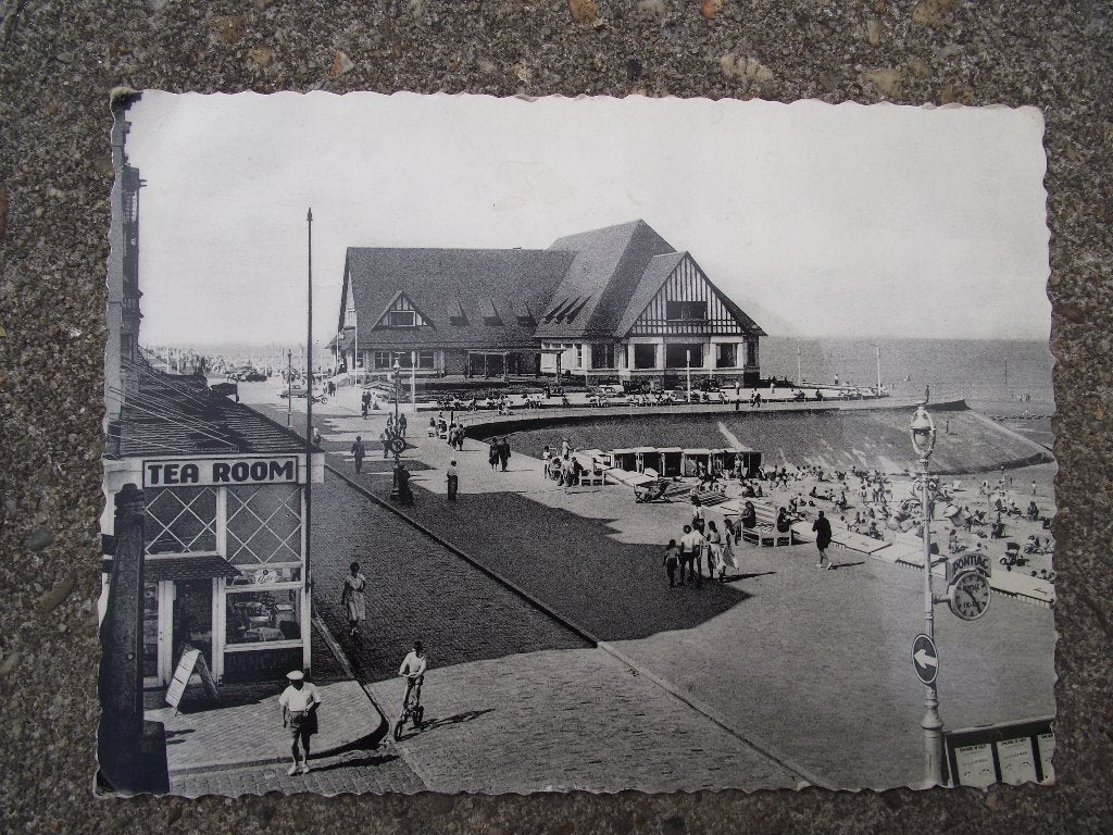 carte postale Casino Middelkerke, Enlèvement ou Envoi, 1940 à 1960, Affranchie, Flandre Occidentale