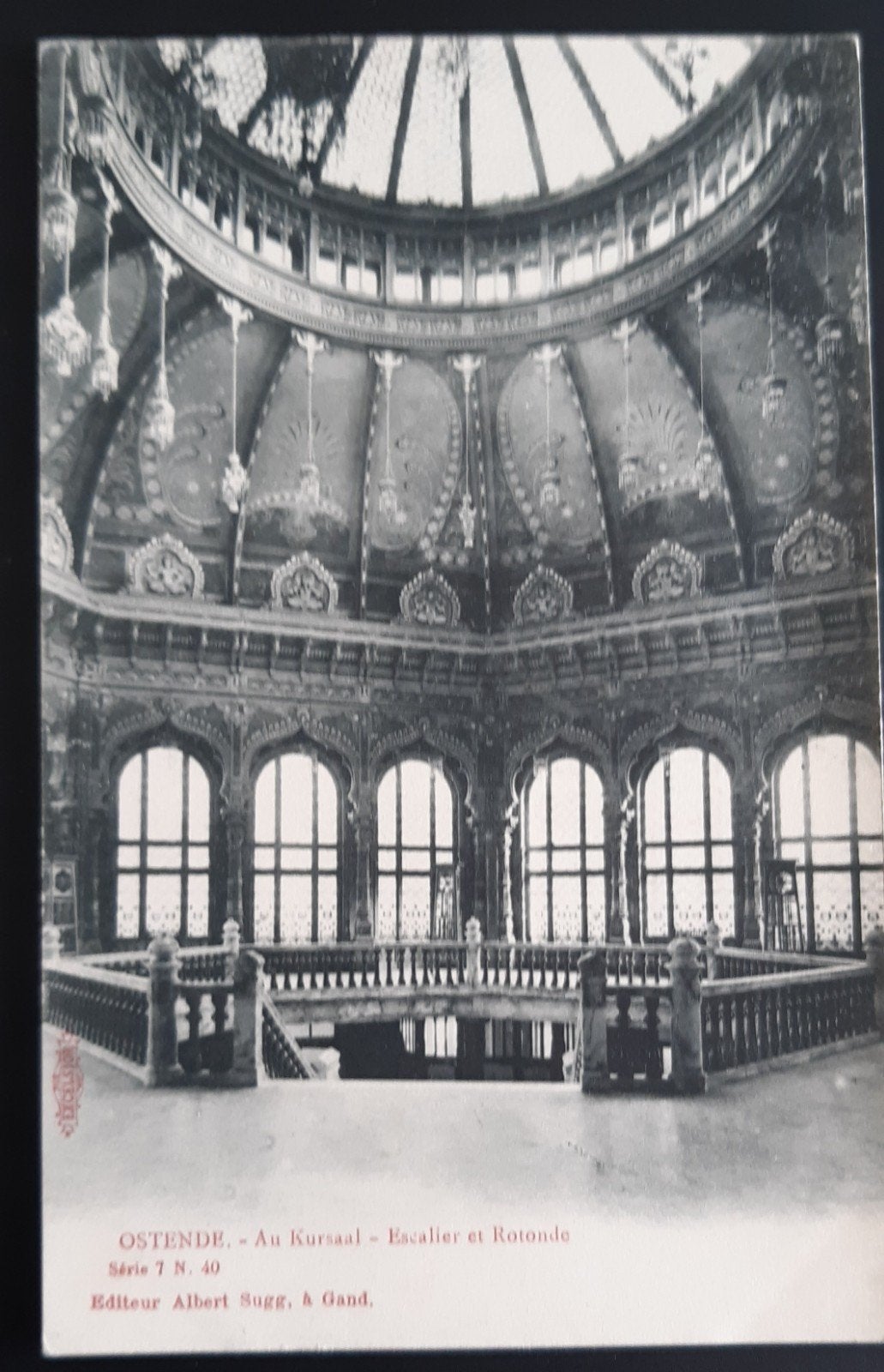 OSTENDE OOSTENDE rotonde du casino kursaal, Ophalen of Verzenden