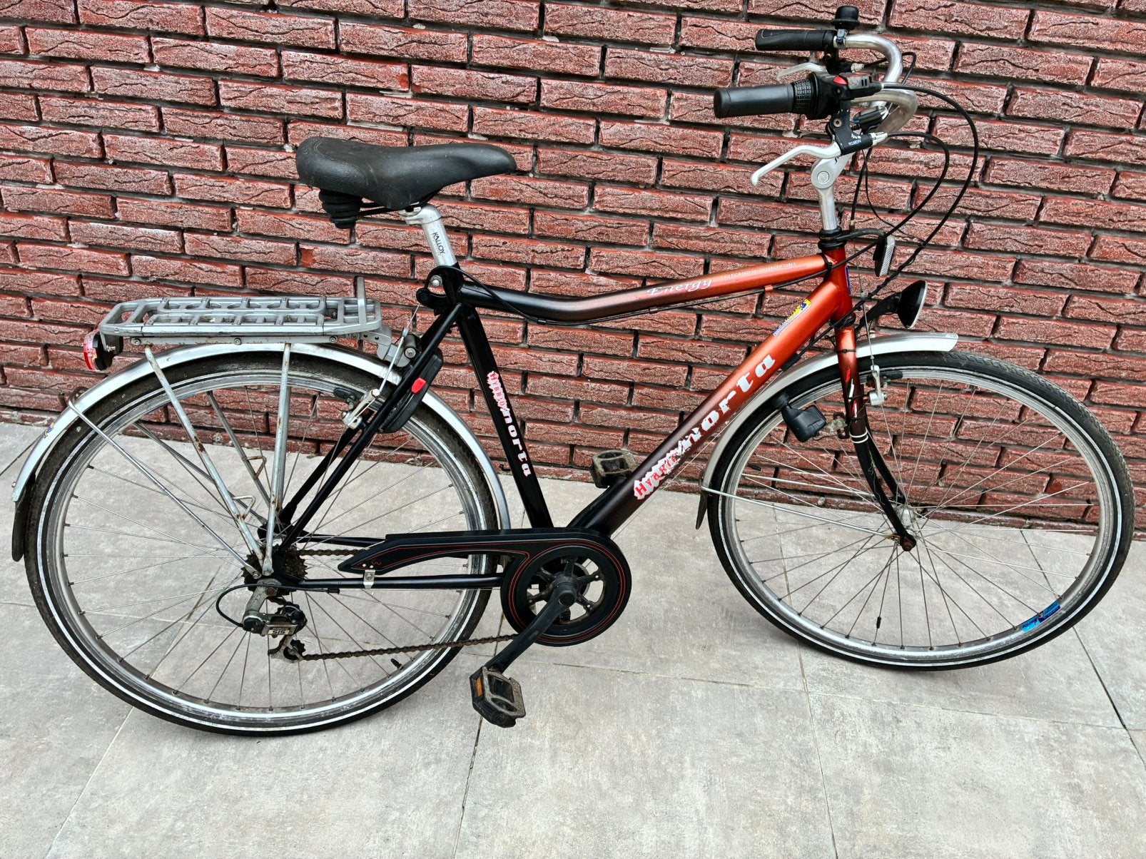 Norta herenfiets met 6 versnellingen, Autres marques, Frein sur jante, Moins de 10 vitesses, Enlèvement