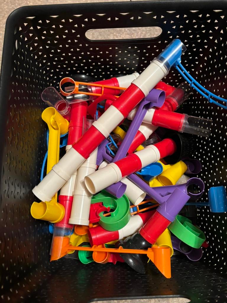 Knikkerbaan Set - Urenlang Speelplezier!, Kinderen en Baby's, Speelgoed | Bouwstenen, Ophalen, Gebruikt