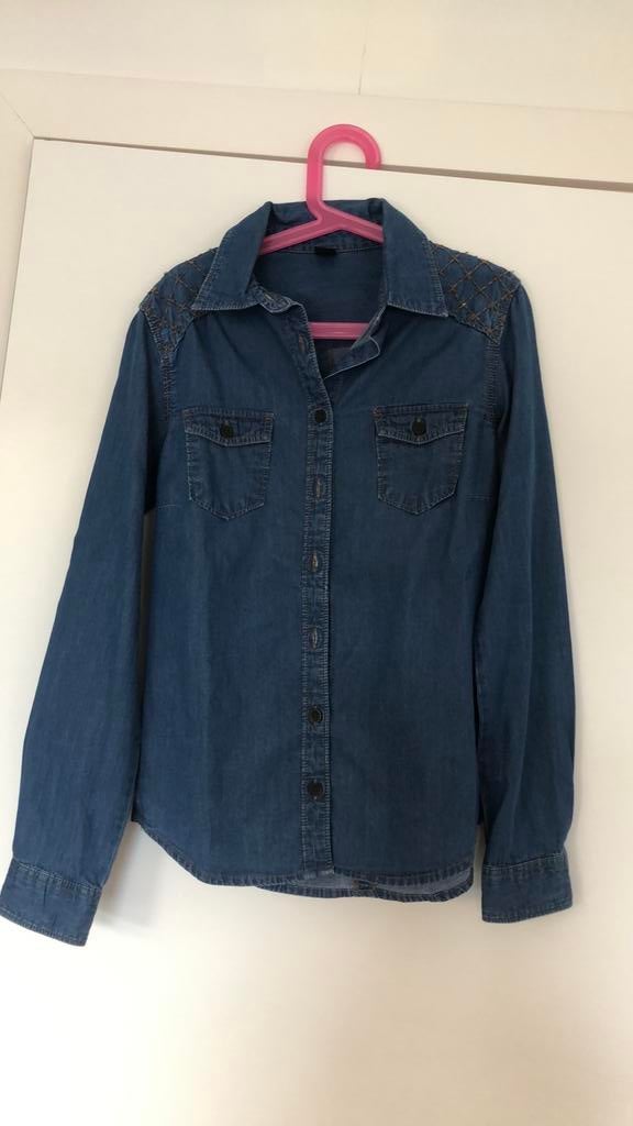 Jeanshemd meisje maat 146/152, Ophalen, Zo goed als nieuw, Meisje