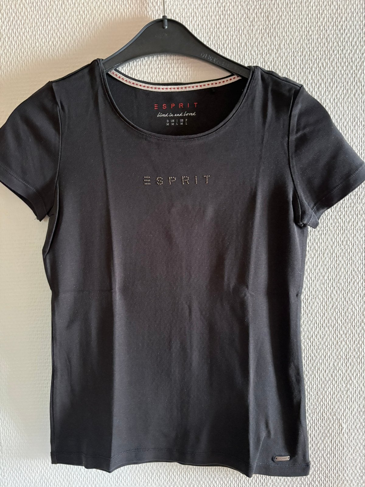 Zwart tshirt M, Ophalen of Verzenden, Zo goed als nieuw, Zwart