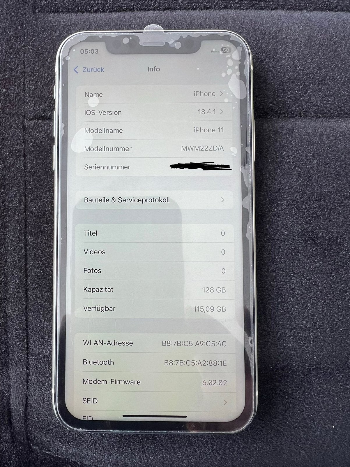 Te koop: iPhone 11 – 128GB – Wit (in goede staat), Telecommunicatie, Mobiele telefoons | Apple iPhone, Zo goed als nieuw, 128 GB