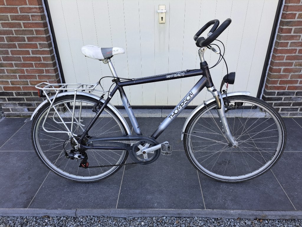 Studentenfiets Thompson, Fietsen en Brommers, Gebruikt, Velgrem, Versnellingen, Ophalen