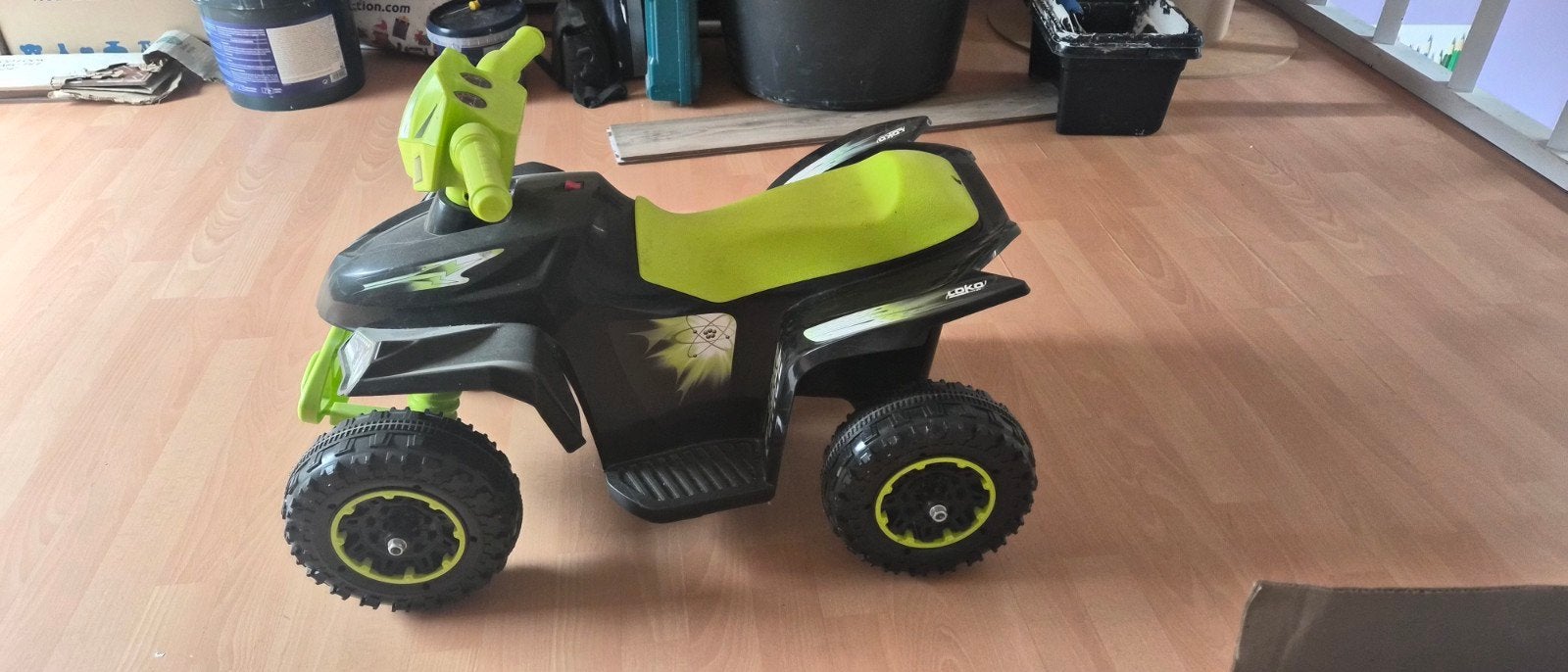 quad electrique enfants, Enlèvement