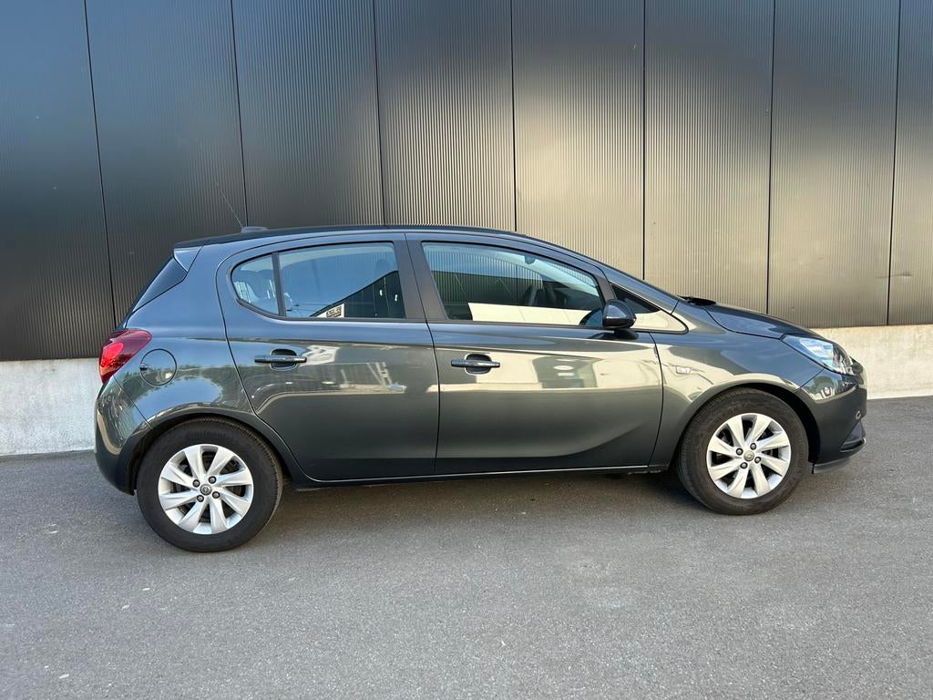 Opel Corsa E 1.2i / Navi / 1ste eigenaar / goede staat, Autos, Argent ou Gris, Achat, Euro 6, Entreprise