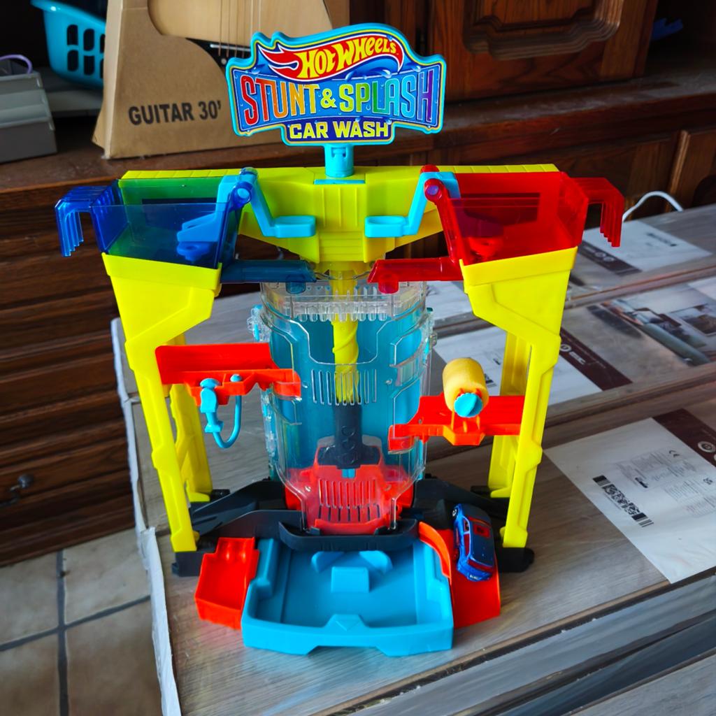 Hot wheels Car Wash, Comme neuf, Enlèvement, Circuit, Hot Wheels