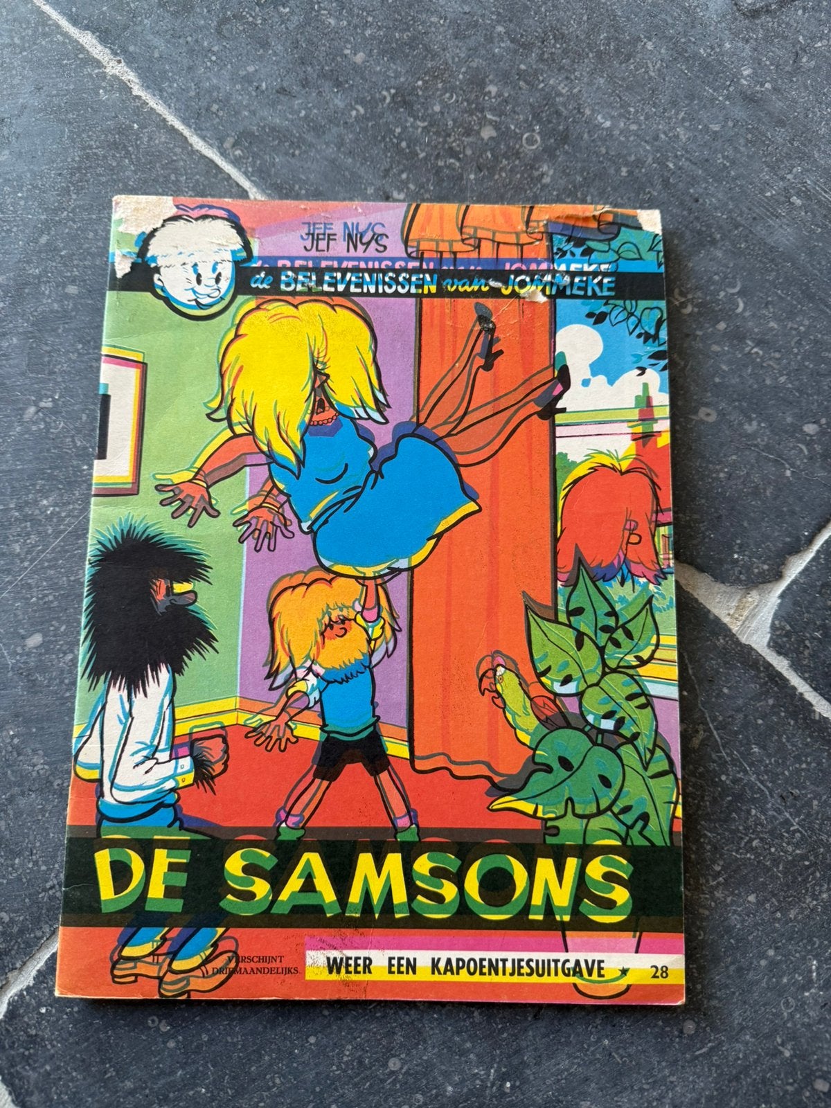 Misdruk jommeke, Boeken, Eén comic, Ophalen, Gelezen, Europa