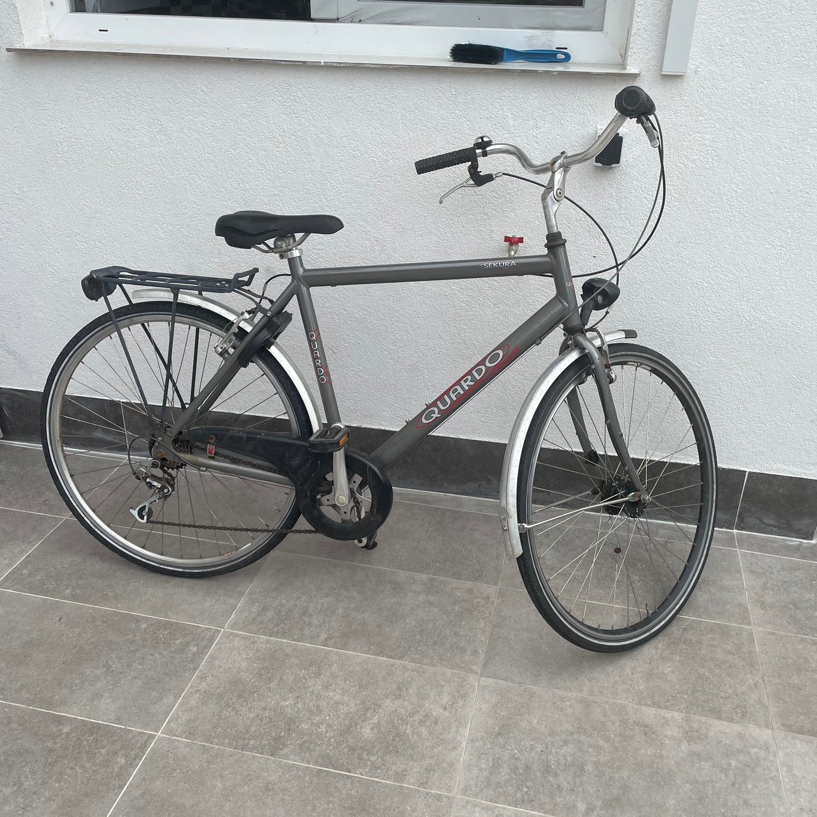 Quardo Sekura Stadsfiets / Herenfiets (28 inch), Fietsen en Brommers, Ophalen, Zo goed als nieuw, Versnellingen