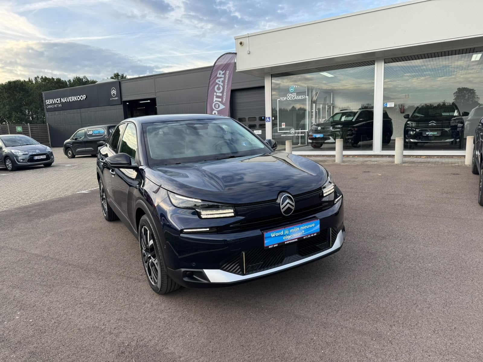 CITROEN C4 ESSENCE 130 AUTOMAAT MAXw voertuig, Auto's, Gebruikt, Euro 6, 1199 cc, Blauw