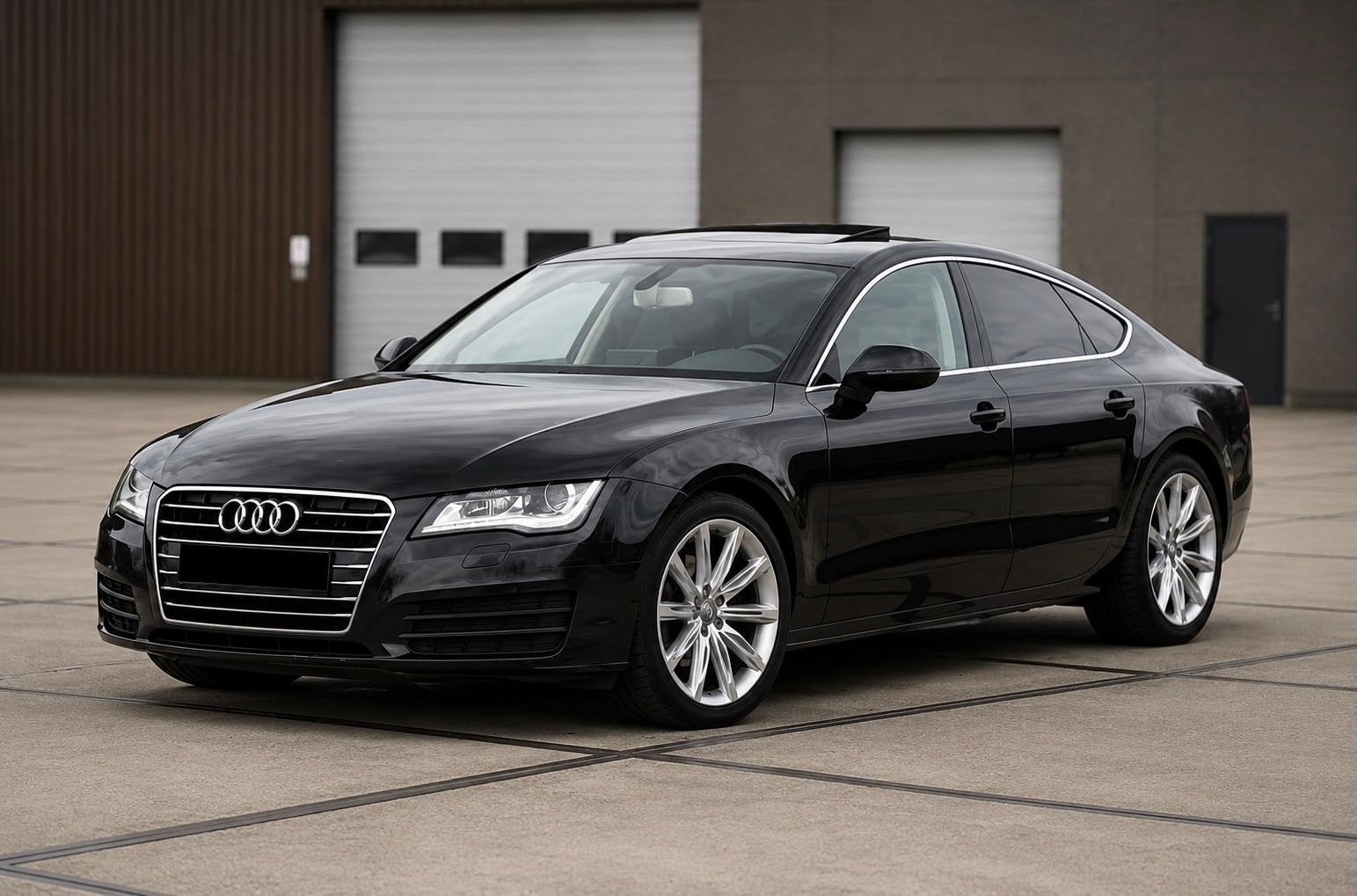 Audi A7 3.0TDi Quattro 204PK 2014 259.000KM Top Staat, Auto's, Euro 5, Beige, 150 zetels, Zwart